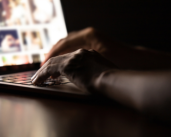 man on laptop 